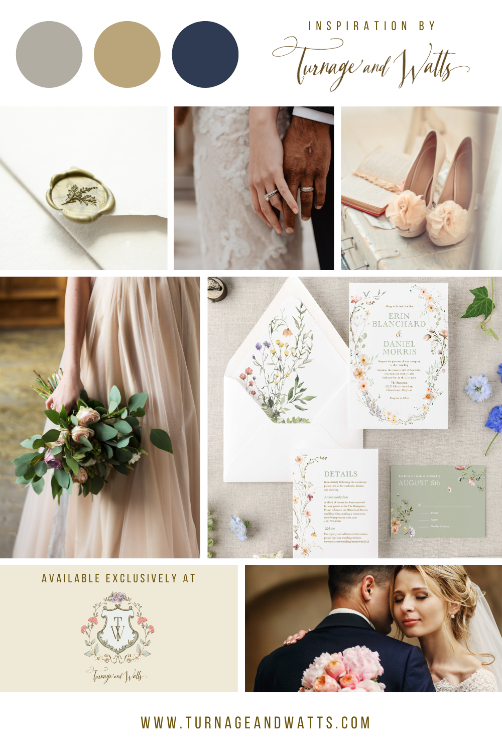 Fall wedding color themes wildflowers