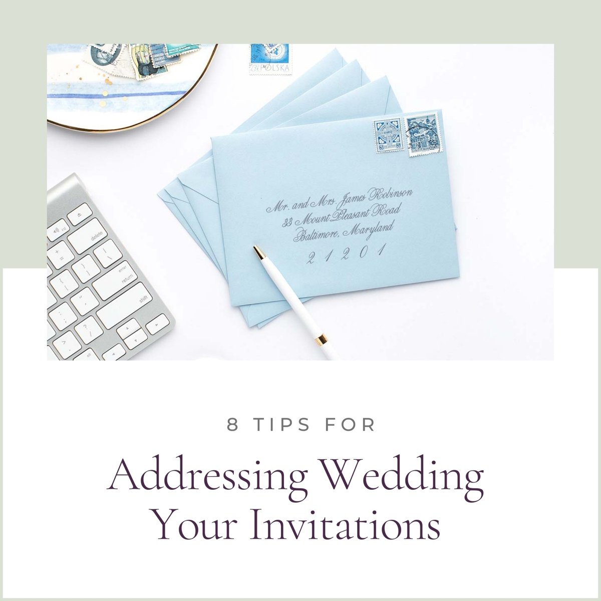 Addressing Your Wedding Invitations — Jenna Laine Weddings
