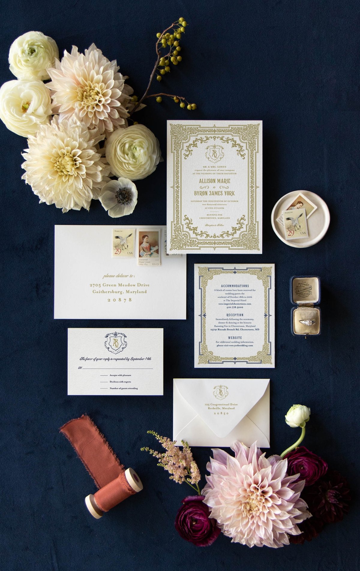 how to hand-cancel your wedding invitations at the post office