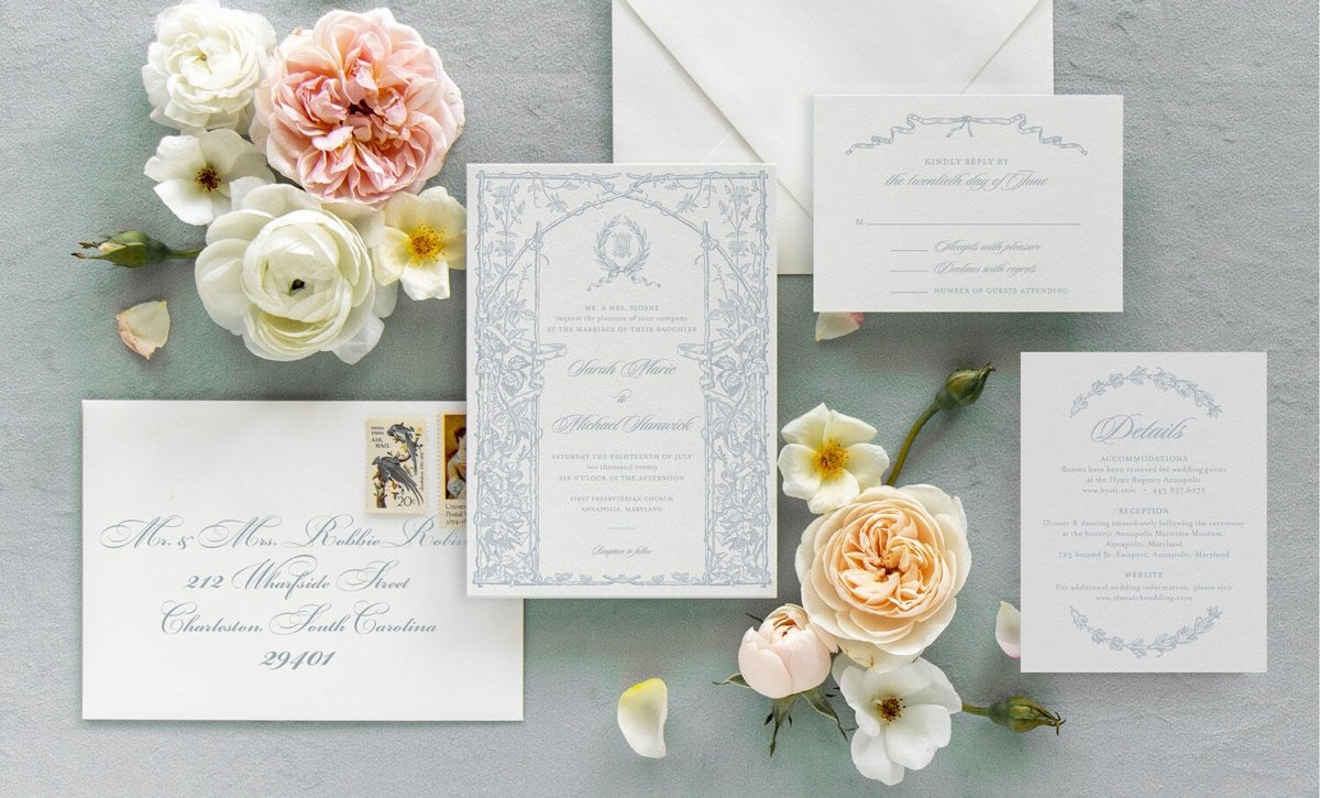 Everything you need to know about wedding invitation postage