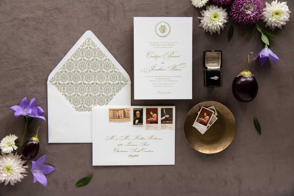 Why you should hand-cancel your wedding invitation postage