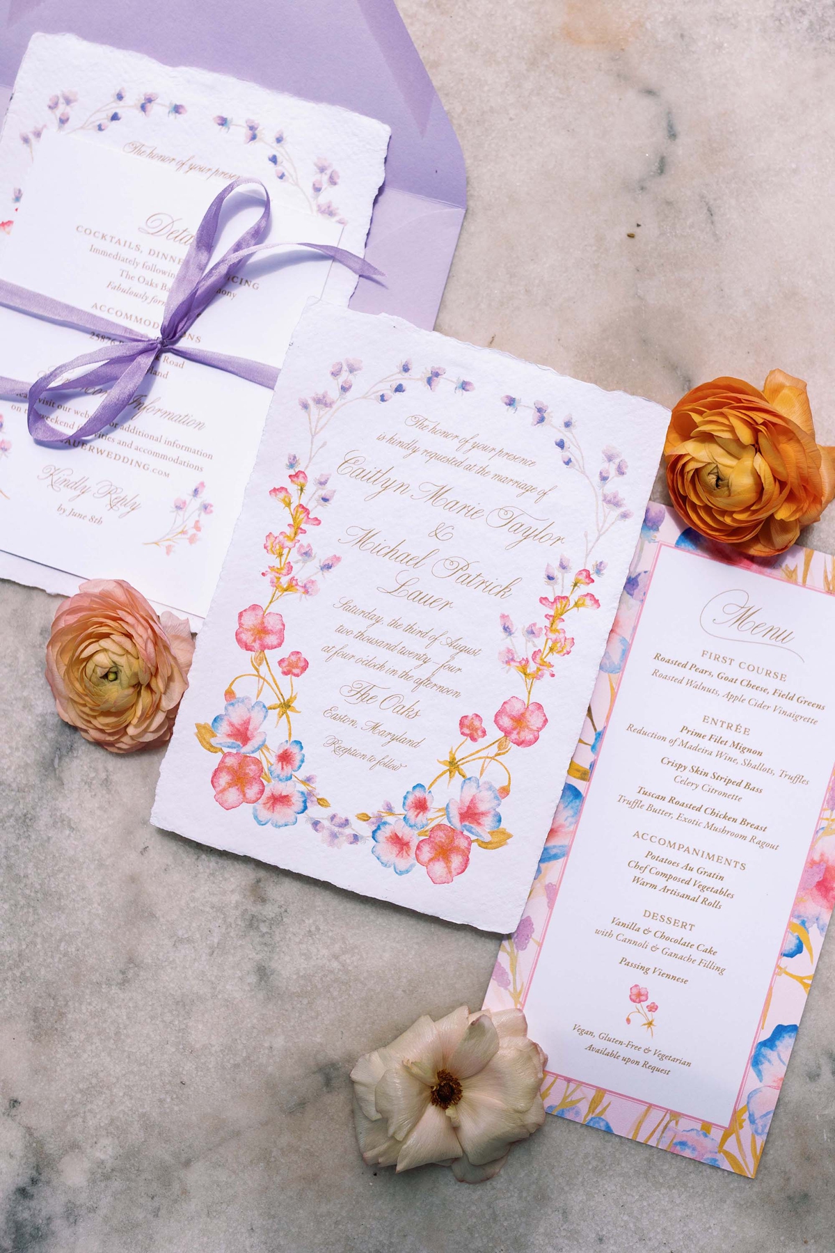 Turnage + Watts - Custom Wedding Invitations and Stationery