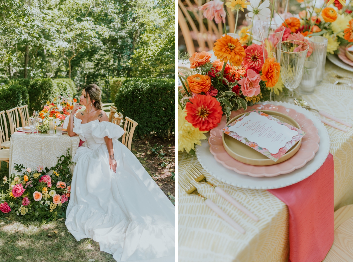 Citrus soiree summer wedding inspiration 